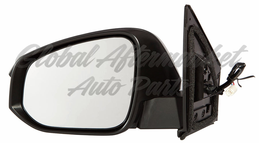 DOOR MIRROR LH POWER W/O SIGNAL/BLIND SPOT TEXTURED