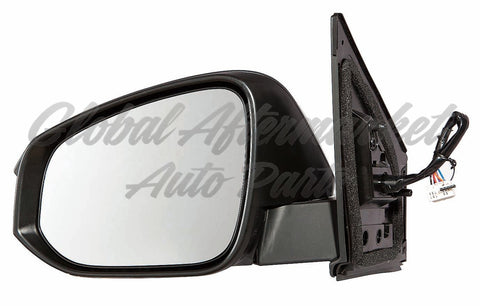 DOOR MIRROR LH POWER HTD W/SIGNAL W/O BLIND SPOT PTM