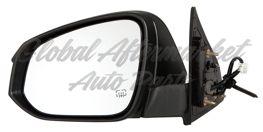 DOOR MIRROR LH POWER PTM W/HEAT/SIGNAL W/O BLIND SPOT