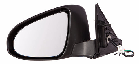 DOOR MIRROR LH POWER HTD W/O BLIND SPOT ALART PTM
