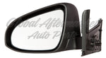 DOOR MIRROR LH MANUAL W/O HTD FRANCE BUILT PTM — photo 1