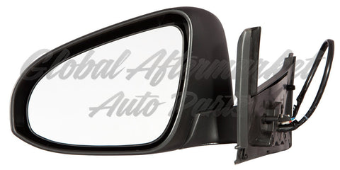 DOOR MIRROR LH POWER W/O HTD FRANCE BUILT PTM