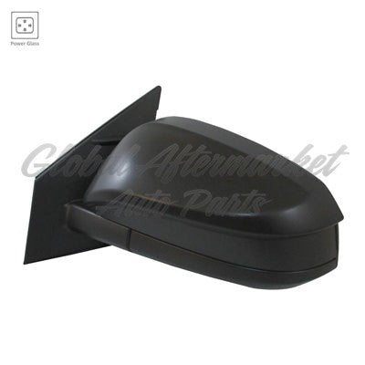 DOOR MIRROR LH POWER NORTH AMERICAN BUILT W/SPOTTER GLASS W/O SIGNAL/BLIND SPOT