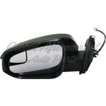 DOOR MIRROR LH POWER NORTH AMERICAN BUILT W/SPOTTER GLASS W/O SIGNAL/BLIND SPOT — photo 2