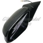 DOOR MIRROR LH POWER NORTH AMERICAN BUILT W/SPOTTER GLASS W/O SIGNAL/BLIND SPOT — photo 3