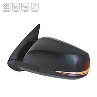 DOOR MIRROR LH POWER HTD PTM W/SIGNAL/BLIND SPOT MANUAL FOLD