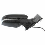 DOOR MIRROR LH POWER HEATED GLOSS BLACK COVER W/O BLIND SPOT — photo 2