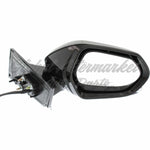 DOOR MIRROR LH POWER HEATED GLOSS BLACK COVER W/O BLIND SPOT — photo 5