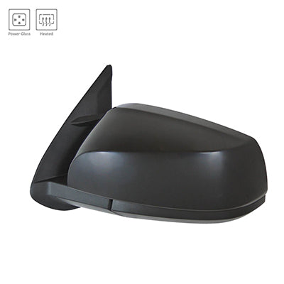 DOOR MIRROR LH POWER HTD PTM W/O SIGNAL W/O BLIND SPOT MANUAL FOLD