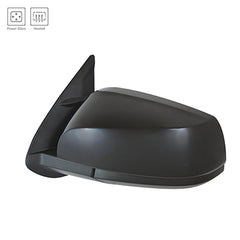 DOOR MIRROR LH POWER HTD PTM W/O SIGNAL W/O BLIND SPOT MANUAL FOLD