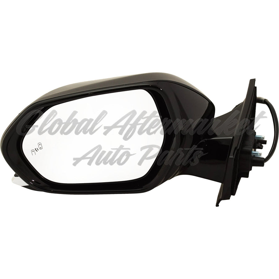 DOOR MIRROR LH POWER PTM HTD W/BLIND SPOT/MANUAL FOLDING