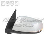 DOOR MIRROR LH POWER HTD CHROME CAP W/SIGNAL/BLIND SPOT/ MANUAL FOLD — photo 1