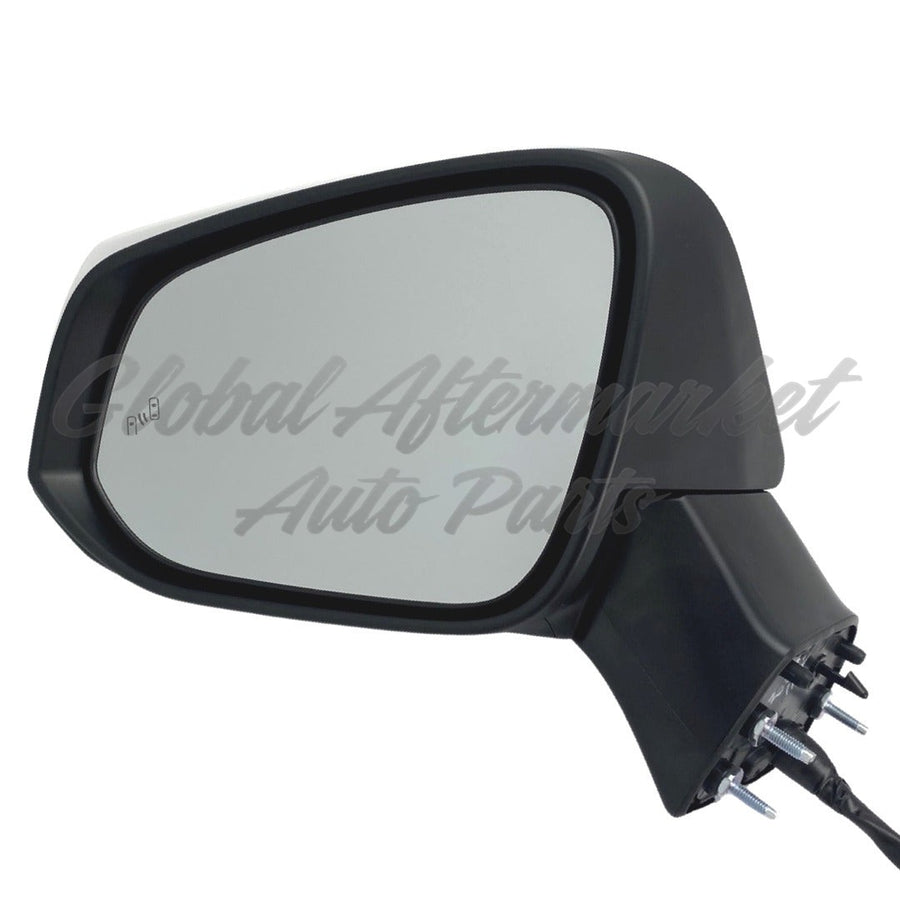 DOOR MIRROR LH POWER HEATED PTM W/SIGNAL/BLIND SPOT
