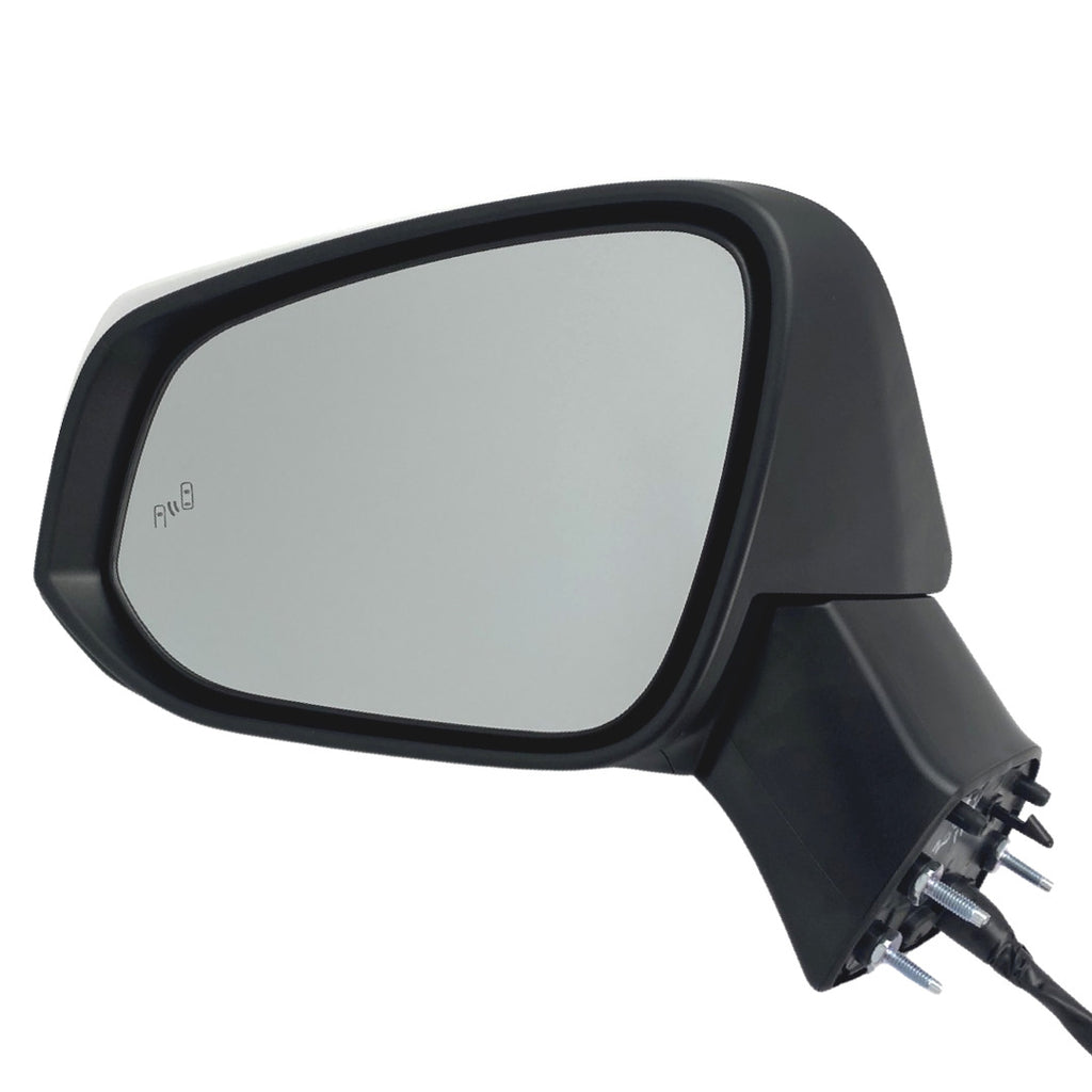 DOOR MIRROR LH POWER HEATED PTM W/SIGNAL/BLIND SPOT