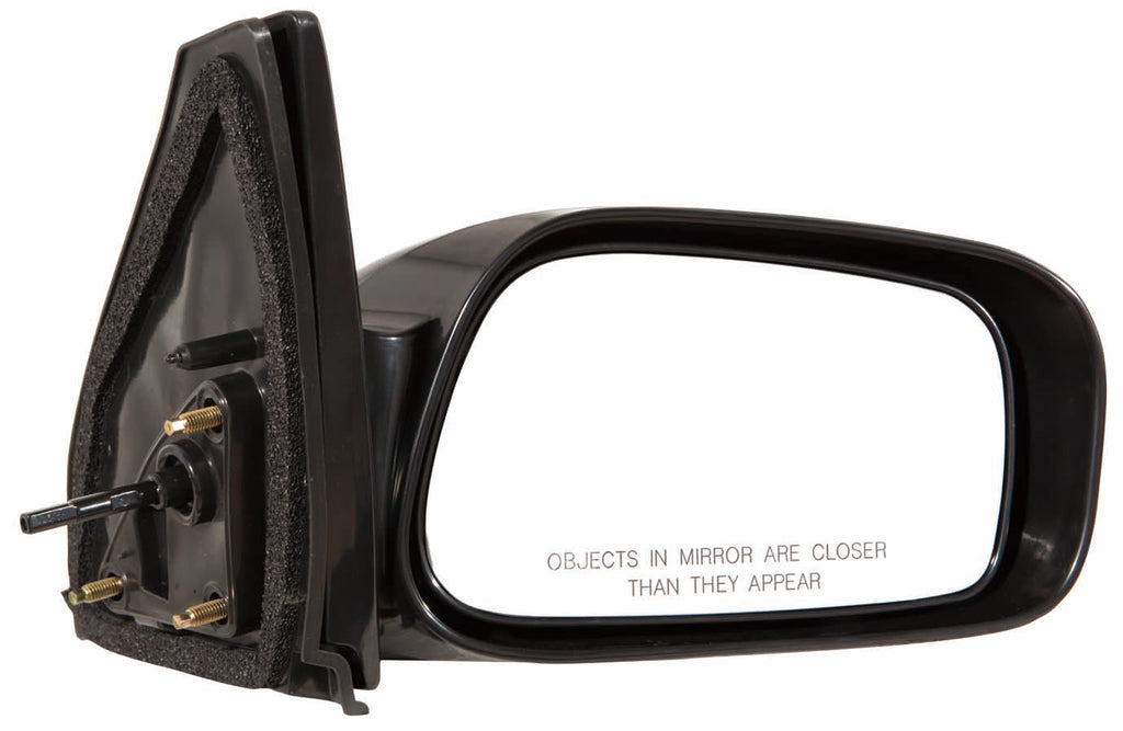 DOOR MIRROR RH MANUAL NON-FOLDAWAY GLOSS BLACK PTM