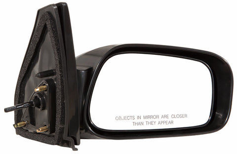 DOOR MIRROR RH MANUAL NON-FOLDAWAY GLOSS BLACK PTM