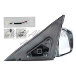 DOOR MIRROR RH POWER W/O HEAT PTM NON FOLDAWAY JAPAN BUILT — photo 3