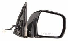 DOOR MIRROR RH POWER HTD BLACK