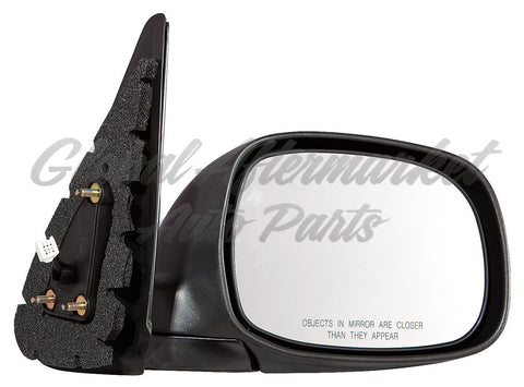 DOOR MIRROR RH POWER CHROME DOUBLE CAB/SR5