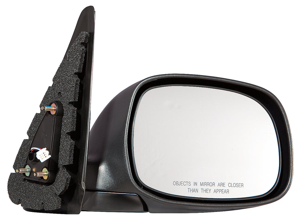 DOOR MIRROR RH POWER HTD CHROME DOUBLE CAB/SR5
