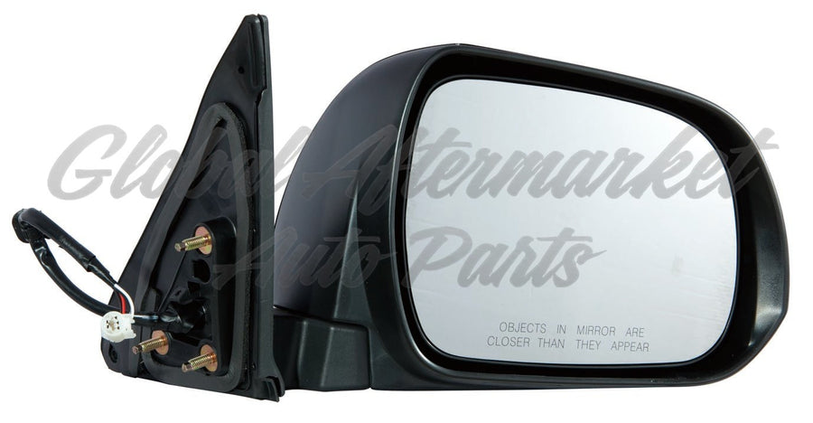 DOOR MIRROR RH POWER HTD W/O PUDDLE LAMP BASE/SPORT MODEL