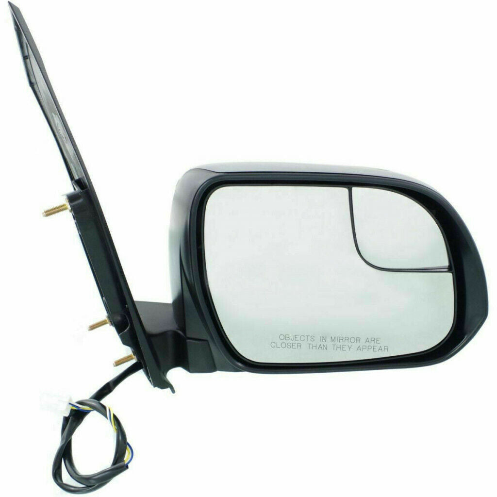 DOOR MIRROR RH POWER TEXTURED W/SPOTTER GLASS W/O BLIND SPOT/HEAT