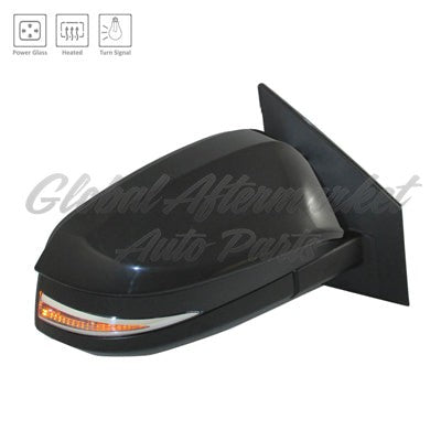 DOOR MIRROR RH POWER HTD NORTH AMERICAN BUILT W/SIGNAL/ CONVEX SPOTTER GLASS W/O BLIND SPOT NOV 14TH 2015