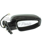 DOOR MIRROR RH CONVEX GLASS POWER HTD BLACK TEXTURED W/O SIGNAL/BLIND SPOT/ MANUAL FOLD — photo 4
