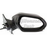 DOOR MIRROR RH POWER HEATED W/O BLIND SPOT MATTE BLACK COVER — photo 2