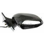 DOOR MIRROR RH POWER HEATED GLOSS BLACK COVER W/O BLIND SPOT — photo 3