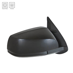 DOOR MIRROR RH POWER HTD PTM W/ BLIND SPOT W/O SIGNAL W/O BLIND SPOT