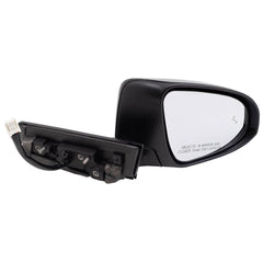 DOOR MIRROR RH POWER HTD PTM W/BLIND SPOT/SIGNAL/PUDDLE