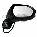 DOOR MIRROR RH POWER HEATED PTM NORTH AMERICA BUILT W/BLIND SPOT/SIGNAL — photo 1
