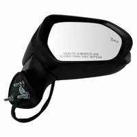 DOOR MIRROR RH POWER HEATED PTM NORTH AMERICA BUILT W/BLIND SPOT/SIGNAL