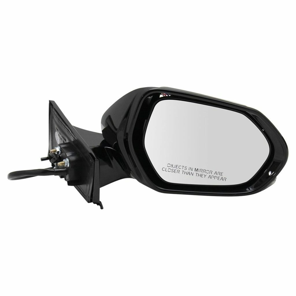 DOOR MIRROR RH POWER HTD PTM W/SIGNAL W/O BLIND SPOT MANUAL FOLD