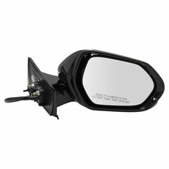 DOOR MIRROR RH POWER HTD PTM W/SIGNAL W/O BLIND SPOT MANUAL FOLD