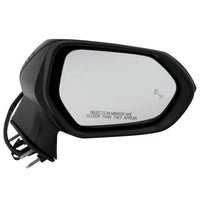 DOOR MIRROR RH POWER HTD PTM W/BLIND SPOT/SIGNAL / FOR SDN/HB JAPAN/NORTH AMERICAN BUILT