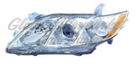 HEAD LAMP LH JAPAN BUILT(LENS AND HOUSING)HQ CAPA — photo 1