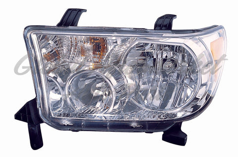 HEAD LAMP LH W/LEVEL ADJUSTER CAPA