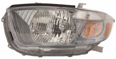 HEAD LAMP LH SPORT MDL USA BUILT 10/09-8/10 CAPA