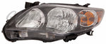 HEAD LAMP LH US BUILT BLACK BEZEL S/SRX — photo 1
