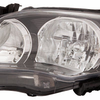HEAD LAMP LH US BUILT BLACK BEZEL S/SRX
