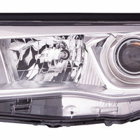 HEAD LAMP LH W/BRIGHT CHROME BEZEL HQ