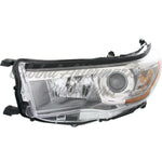 HEAD LAMP LH W/SMOKED CHROME BEZEL CAPA — photo 3