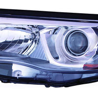 HEAD LAMP LH W/SMOKED CHROME BEZEL HQ