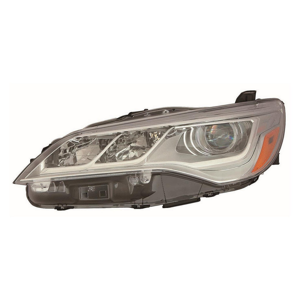 HEAD LAMP LH LED XSE BLACK BEZEL CAPA