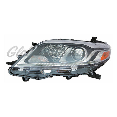 HEAD LAMP LH HALOGEN W/LED DRL XLE/LTD HQ