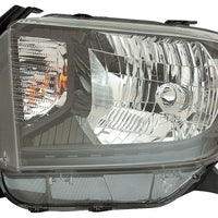 HEAD LAMP LH TRD PRO MODEL W/BLACK BEZEL W/O LED RUNNING LAMP CAPA