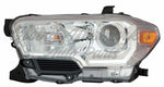 HEAD LAMP LH HALOGEN CHROME BEZEL W/O LED DRL HQ — photo 1