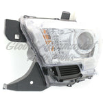 HEAD LAMP LH HALOGEN CHROME BEZEL W/O LED DRL HQ — photo 3